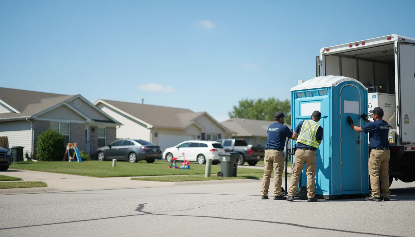 Standard Porta Potty Rentals in Mallie, KY near me